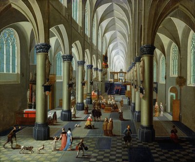 Interior of a Church by Pieter the Elder Neeffs